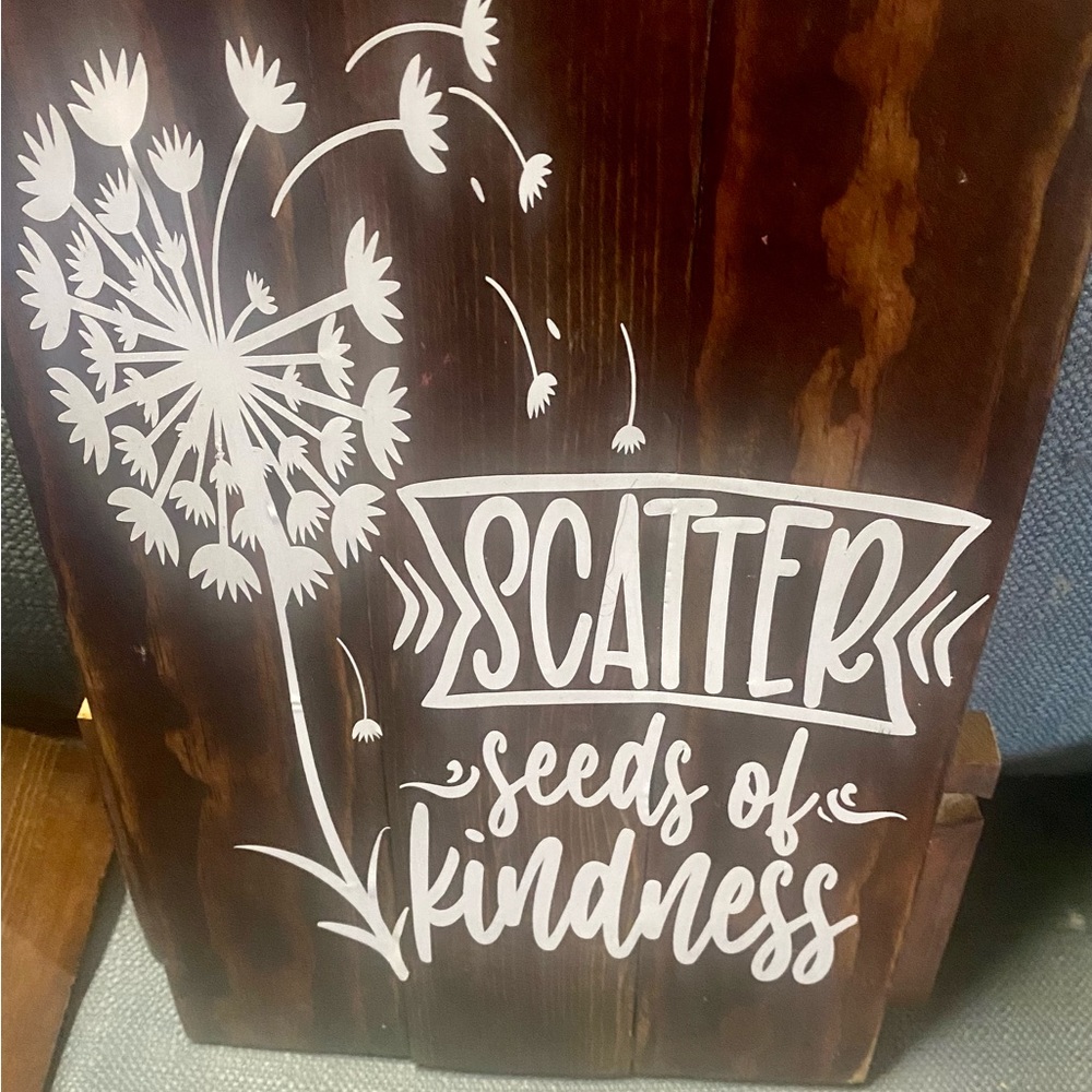 NWT…custom made sign…